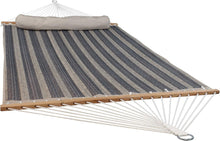 Load image into Gallery viewer, Mountainside Quilted Double Hammock with Spreader Bars - Lightweight &amp; Stylish