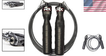 Load image into Gallery viewer, Premium Black Ops Jump Rope with Frictionless Rotation - Ideal for HIIT &amp; Cardio