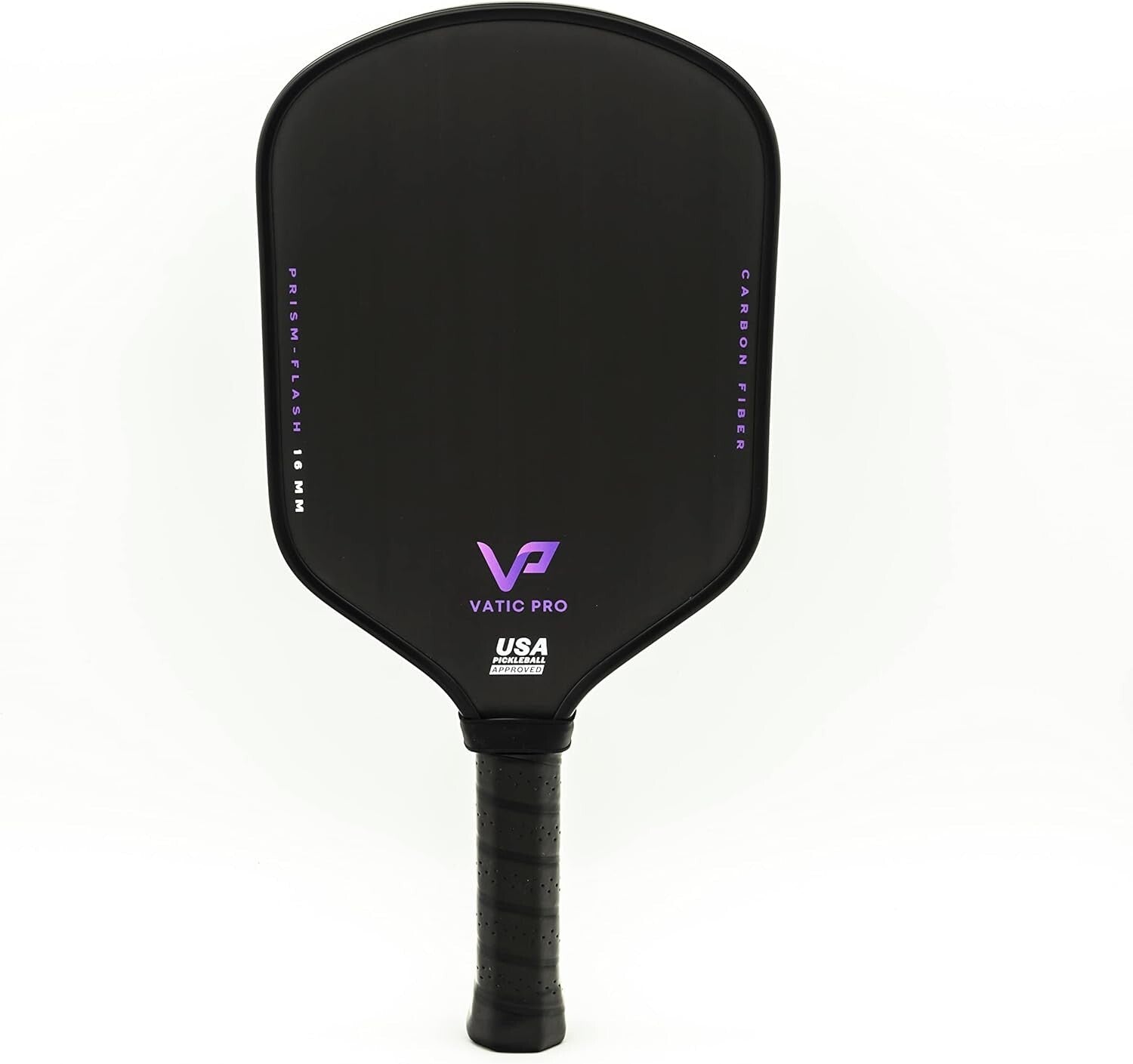 USAPA Approved 16.3'' Carbon Fiber Paddle with Shock Absorption - Ideal for All