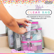 Load image into Gallery viewer, Stylish &amp; Durable Aqua Toiletry Bag Set - Perfect for All Your Travel Needs
