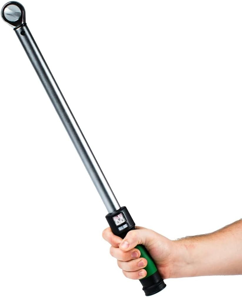 Alloy Steel 1/2-Inch Drive Torque Wrench - 50-250 ft.-lb., Mechanic's Essential