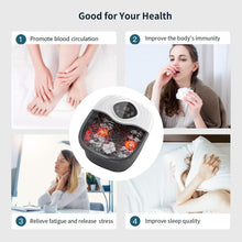 Load image into Gallery viewer, Spa-Quality Foot Massager with Adjustable Heat &amp; Epsom Salt - Family Friendly