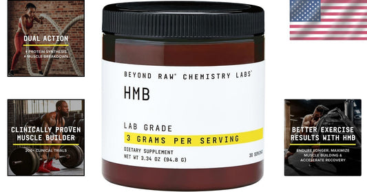 Chemistry Labs HMB Performance Powder - 30 Servings | Trusted Quality Since 1935