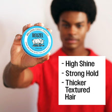 Load image into Gallery viewer, High Shine Blue Pomade for All Hair Types - Long Lasting, Easy to Wash Out