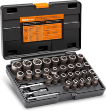 Load image into Gallery viewer, Effortless Bolt Extraction: 32-Piece Rounded Remover Set for Damaged Fasteners