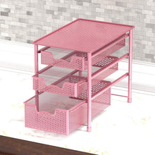 Load image into Gallery viewer, Compact 3-Tier Sliding Basket Organizer for Easy Access - Perfect for Kitchens