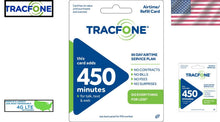 Load image into Gallery viewer, Compact Tracfone 450-Minute Airtime Card - 90 Days, No Bills or Surprises