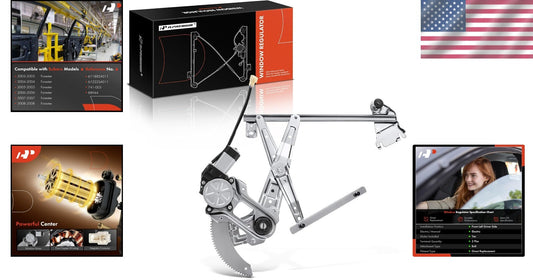 Durable Power Window Regulator Motor for 2003-2008 Subaru Forester - Front Left