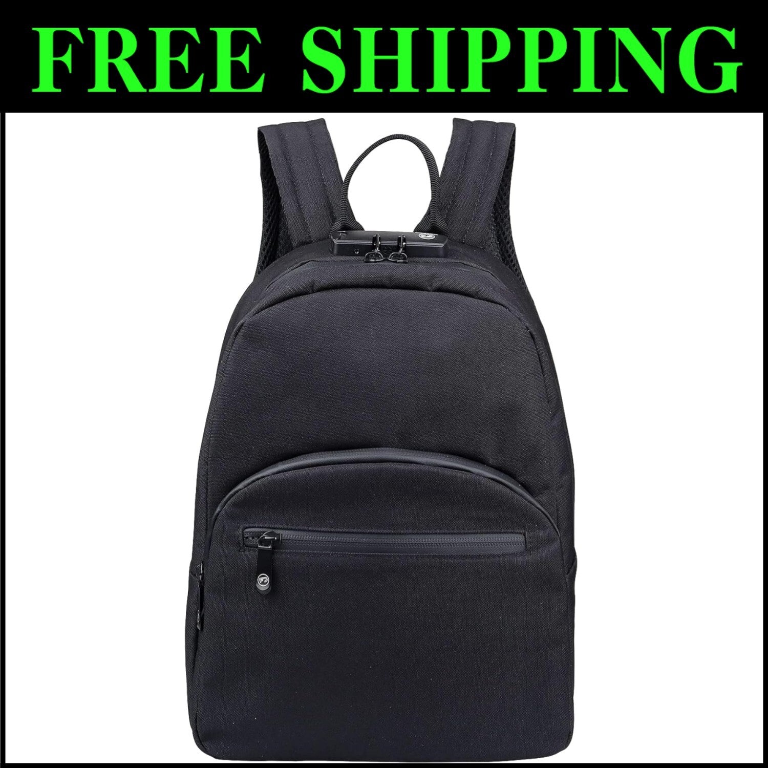 Odor-Proof Mini Backpack with Combination Lock - Essential for Active Lifestyles
