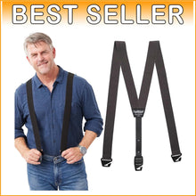 Load image into Gallery viewer, Adjustable Upfitter Hidden Suspenders for Men - Ultimate Comfort &amp; Style