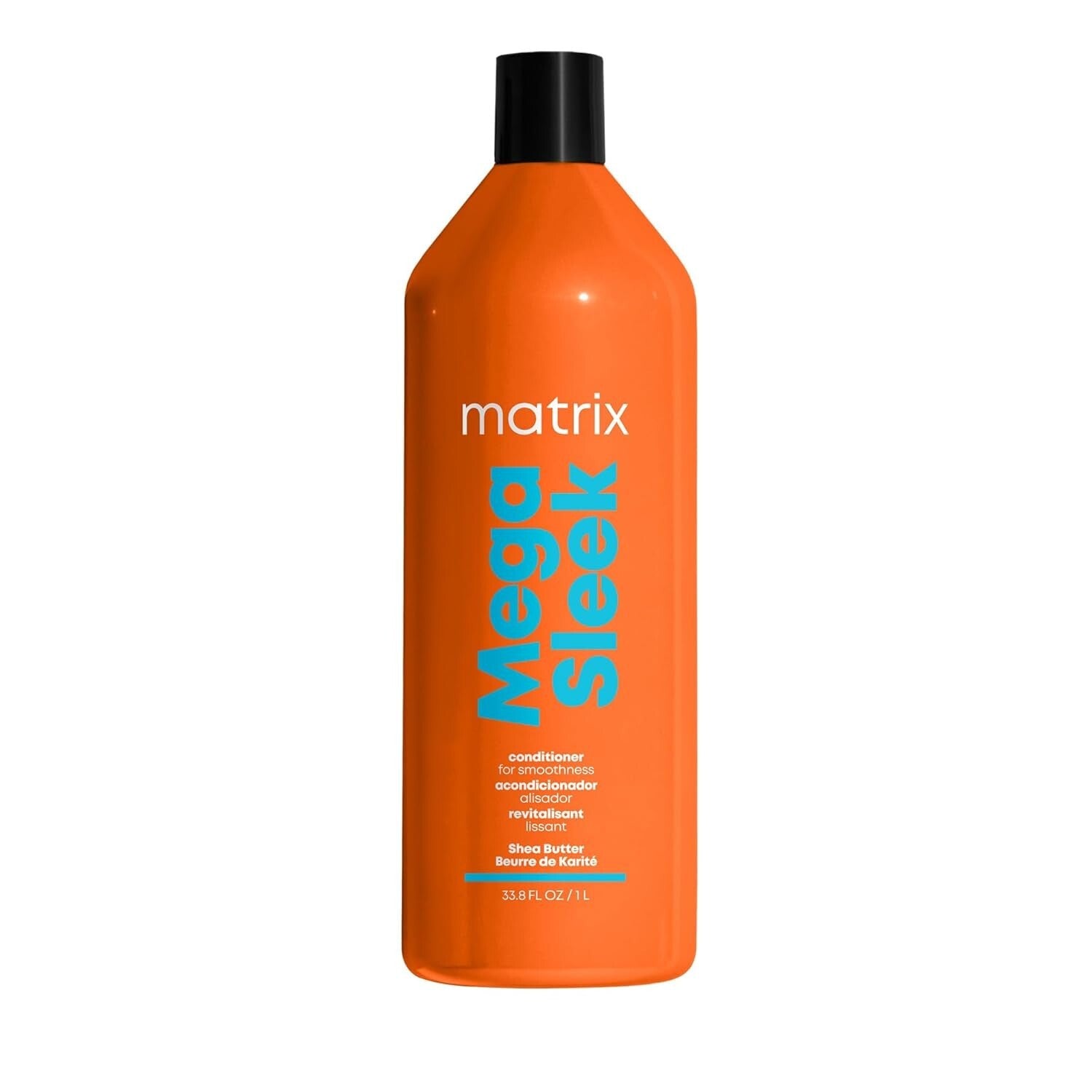 Vegan Mega Sleek Conditioner with Shea Butter for Frizz-Free, Manageable Hair
