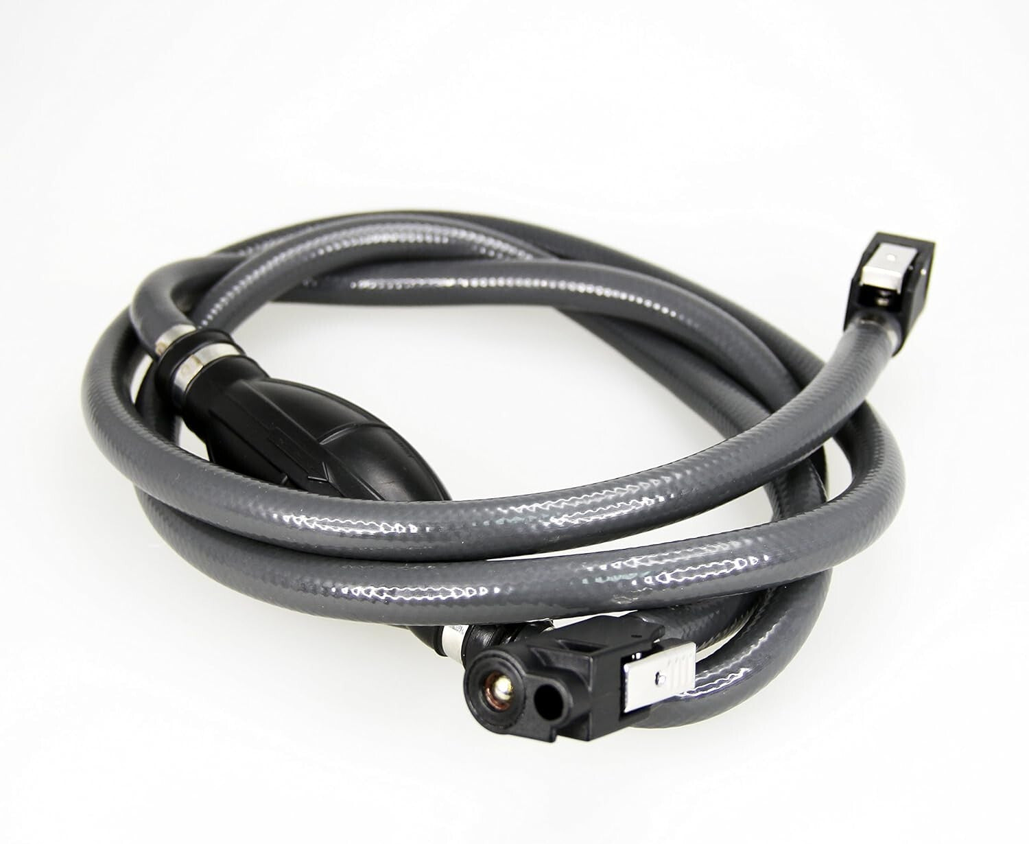 7ft Ethanol-Compatible Fuel Hose with Alcohol Resistant Material & Rubber Primer