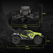 Load image into Gallery viewer, Waterproof 1:10 Brushless RC Car - 50 mph Monster Truck with Carbon Fiber Design