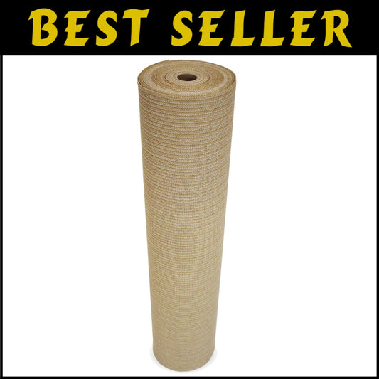 Breathable Outdoor Shade Cover - 90% UV Block, 6ft x 50ft for Gazebos & Vehicles