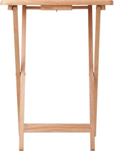 Load image into Gallery viewer, Transitional Design 2-Piece Snack Tray Table Set - Ideal for Small Spaces