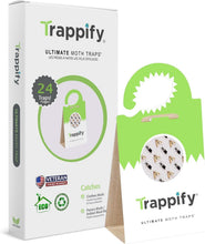 Load image into Gallery viewer, Effective Adhesive Moth Traps for Closet, Pantry &amp; Cabinets – Easy 24 Pack