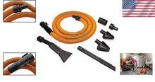 Load image into Gallery viewer, Comprehensive 7-Piece Auto Detailing Kit with 10 Ft Hose for 1 1/4” Vacuums