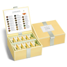 Load image into Gallery viewer, Luxurious Pyramid Infuser Tea Chest - 40 Count Organic Blends for Tea Lovers