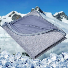 Load image into Gallery viewer, Double-Sided Lightweight Cooling Blanket - Breathable for Hot Summer Nights
