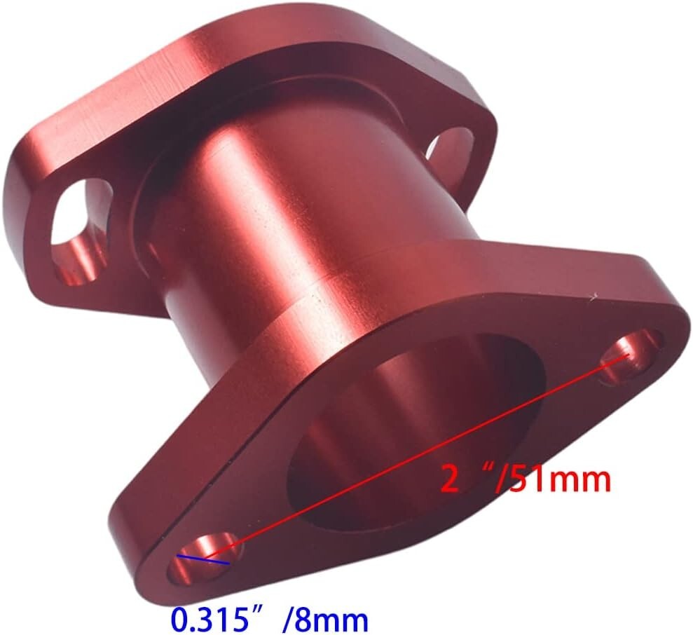 30mm Carburetor Intake Pipe Kit for Predator 301cc 420cc Mini Bikes & Go-Karts