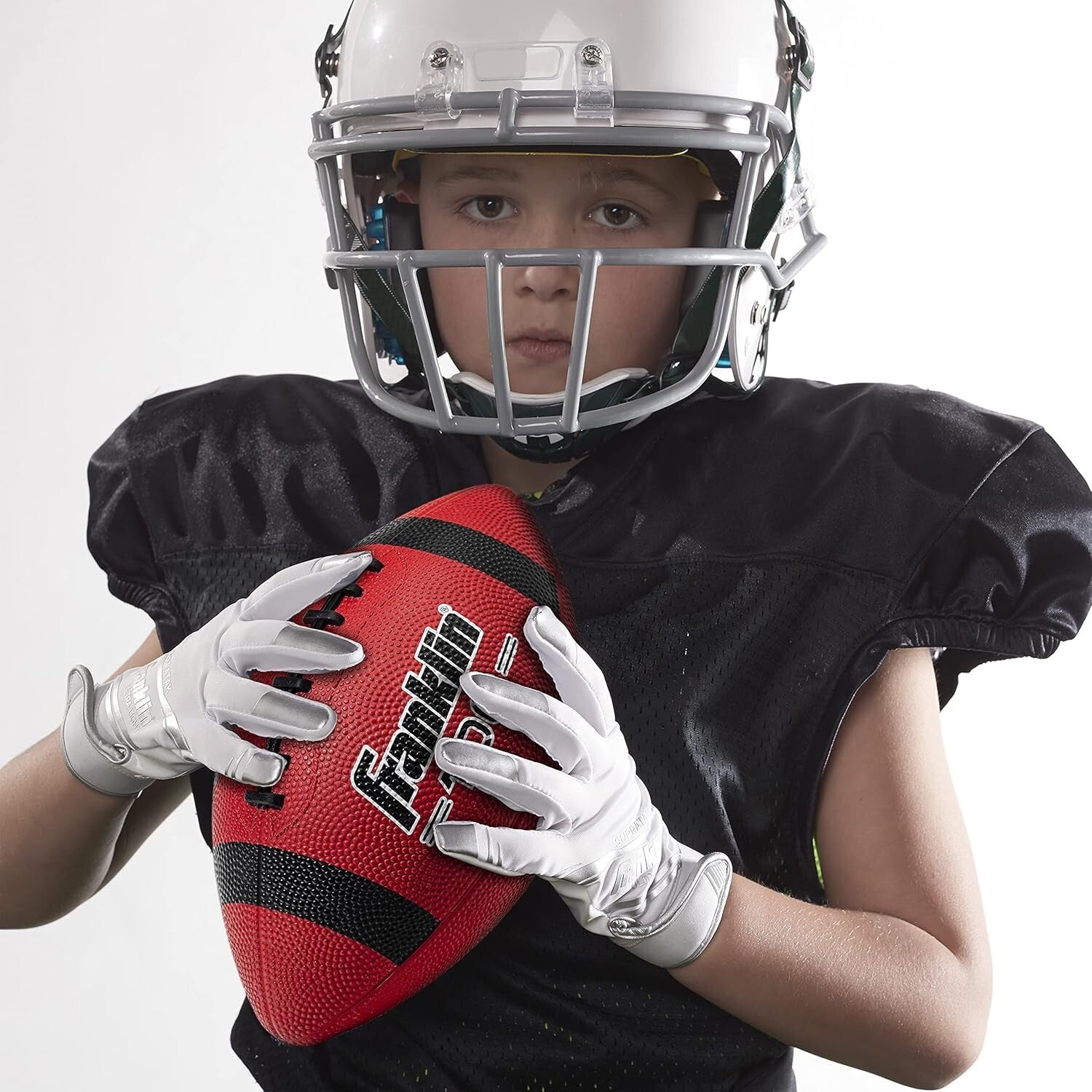 Grip-Rite Junior Footballs: Durable Outdoor Rubber Balls for Young Players
