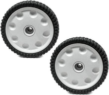 Load image into Gallery viewer, Aftermarket 2 Pcs Front Wheel Set - 8 Inch Compatible with Troy-Bilt Lawn Mowers