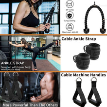 Load image into Gallery viewer, Multi-Functional Solid Steel Gym Attachments - Strengthen Your Training Routine