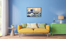 Load image into Gallery viewer, Beautifully Framed Great Wave Giclee Canvas Art – Perfect Gift for Any Occasion