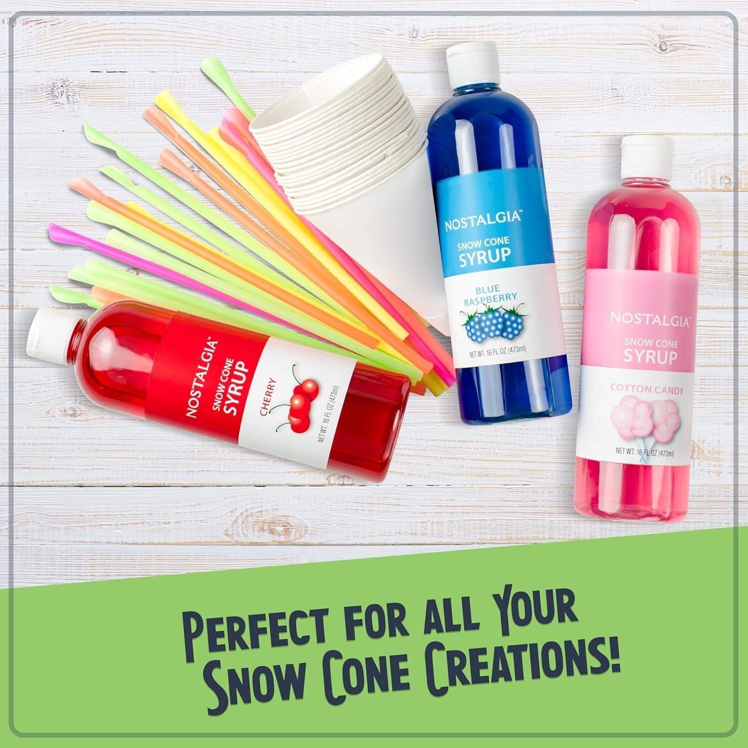 User-Friendly Snow Cone Machine with Safety Switch - Perfect Party Treats