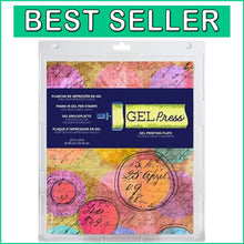 Load image into Gallery viewer, User-Friendly 12" X 14" Gel Printing Plate - Ideal for Home Decor Projects