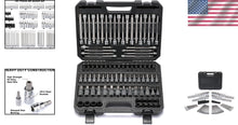 Load image into Gallery viewer, Versatile 107-Piece Drive Socket Set – Chrome Vanadium Steel for Professionals