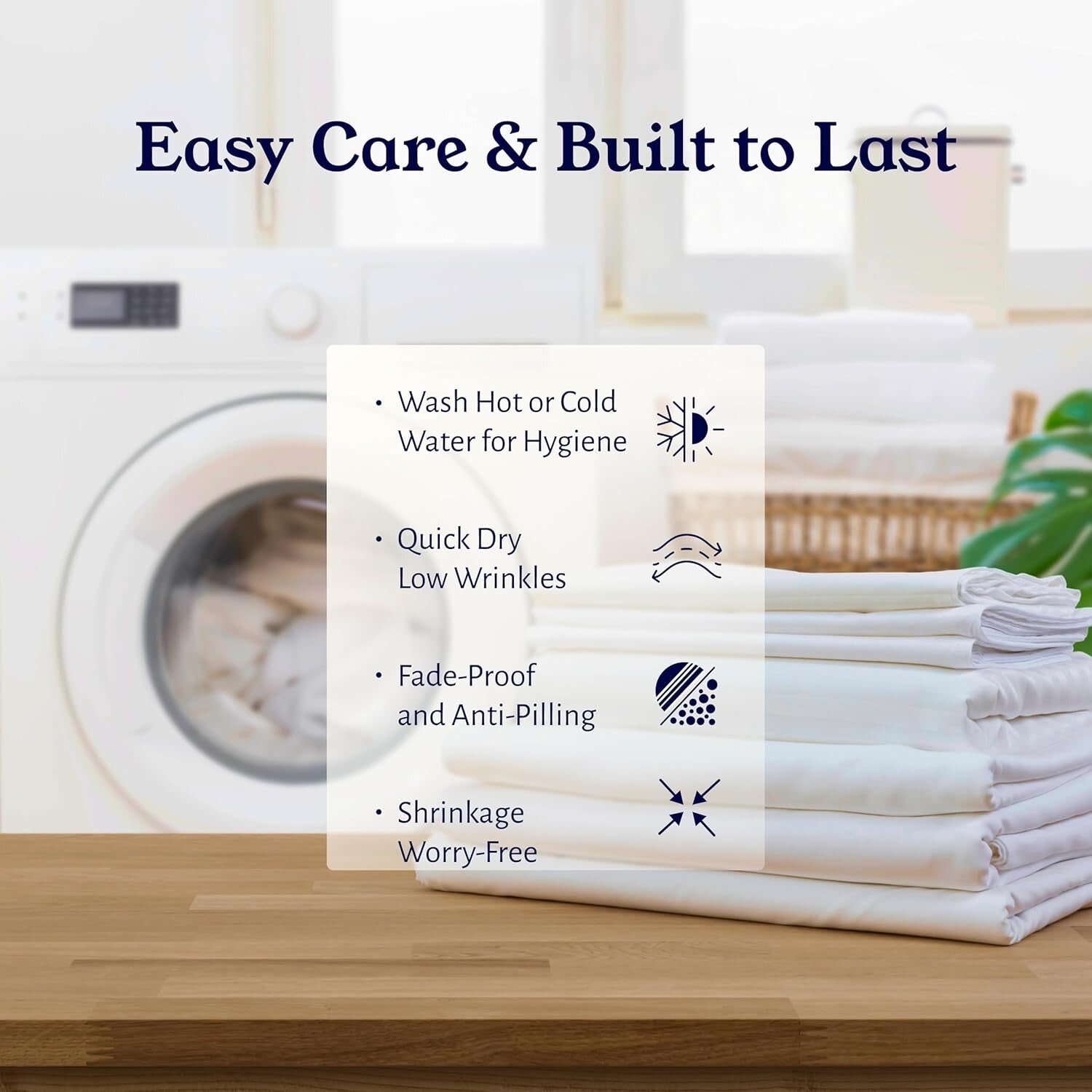 Breathable & Durable Split King Sheet Set - 100% Cotton for Adjustable Beds