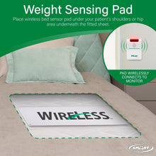 Load image into Gallery viewer, Smart Caregiver Wireless Bed Alarm System - 10x30” Safety Pad with Monitor
