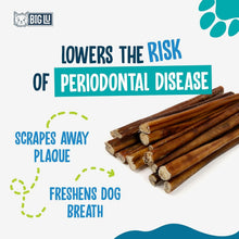 Load image into Gallery viewer, Thick &amp; Digestible 12” Bully Sticks - Grain-Free Treats for All Life Stages