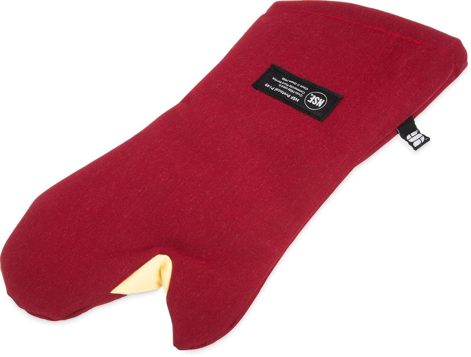 Durable Cool Touch Flame Oven Mitt - Universal Fit & NSF Certified Safety