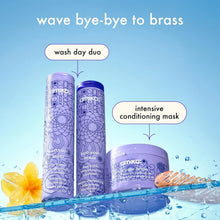 Load image into Gallery viewer, Bust Brassiness with Strength Repair Shampoo for Chemically-Treated Blondes
