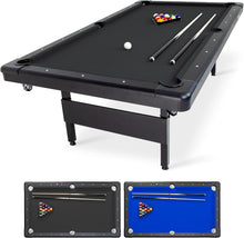 Load image into Gallery viewer, Heavy-Duty 8 Ft Portable Billiards Table - Ready to Play, No Assembly Required