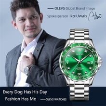 Load image into Gallery viewer, Premium Men's Watch: 30M Waterproof Big Dial with Stylish Stainless Steel Band
