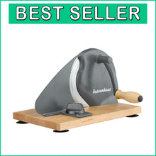 Load image into Gallery viewer, Adjustable Stainless Steel Bread Slicer for Homemade Bread - 11.75" x 8"