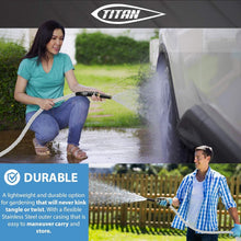 Load image into Gallery viewer, Flexible 304 Stainless Steel Garden Hose - Crush-Resistant &amp; Durable 500 PSI