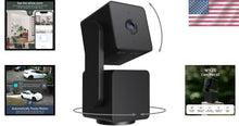 Load image into Gallery viewer, Indoor/Outdoor Motion Tracking Camera with 360° Coverage &amp; Alexa Compatibility
