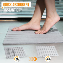 Load image into Gallery viewer, Super Absorbent Diatomite Bath Mat - Non-Slip Stone Mat for Elegant Bathrooms