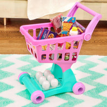 Load image into Gallery viewer, Interactive Shopping Cart &amp; Kitchen Set with Realistic Food Accessories