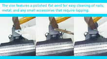 Load image into Gallery viewer, Durable 6" Cast Iron Bench Vise with Dual Installation &amp; High Clamping Power
