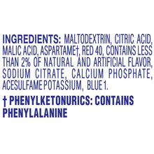 Load image into Gallery viewer, Portable Raspberry Ice On-the-Go Drink Mix - 120 Sugar-Free Packets, 5 Calories