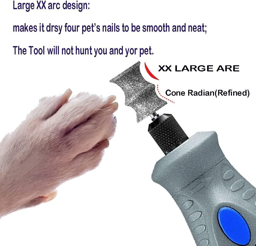 Premium Dog Nail Grinder Bits for Dremel - Safe and Painless Grooming