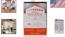 Load image into Gallery viewer, Fast Drying Boiled Linseed Oil for Wood - 128 Fl Oz Gallon for Restoration