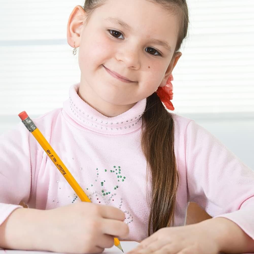 Efficient 500-Count Pre-Sharpened HB Pencils for Adults - Perfect for Offices