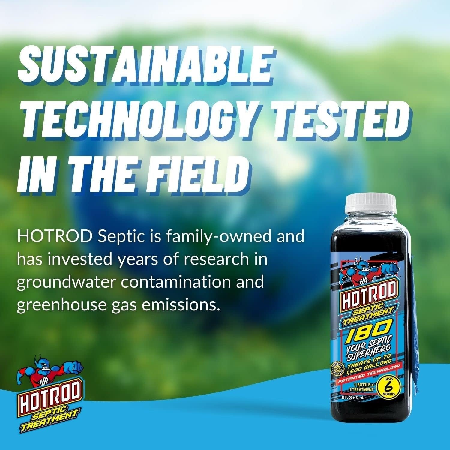 Industrial-Grade Septic Tank Treatment - 12 Month Supply for Optimal Function