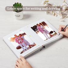 Load image into Gallery viewer, Versatile 5x7 Linen Photo Album - 30 Pocket, Ideal for Weddings &amp; Baby Memories